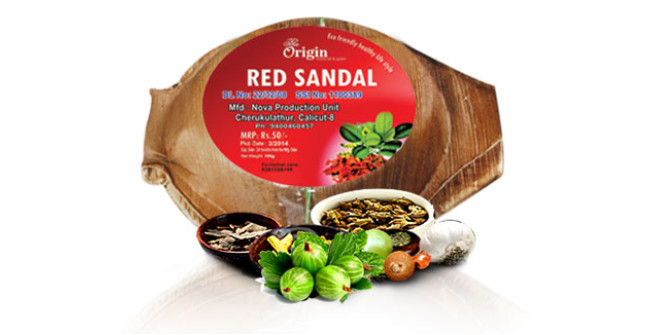 Red Sandal Soap 150G